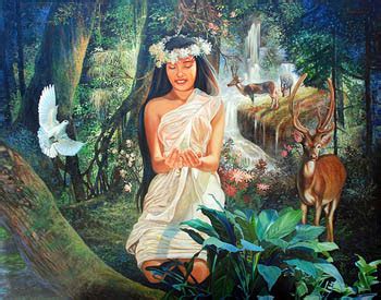 ¡La leyenda de la Mariang Makiling: Una historia que nos conecta con las raíces espirituales de Filipinas!